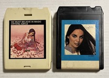 Crystal Gayle 8-Track Tape Lot Of 2 When I Dream  We Must Believe In Magic