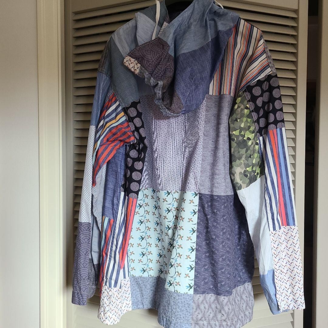 Engineered Garments Kagool Shirt Patchwork - image 4