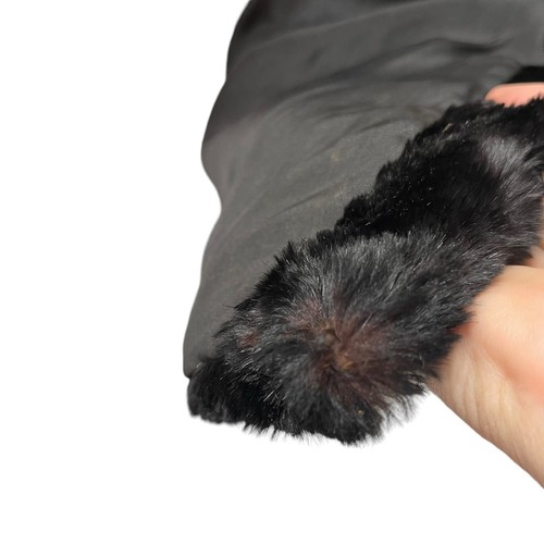 Vintage 1930s Fur Coat Jacket Sz Small Blum Bros Velvet Soft Sheared Mink Beaver - Picture 15 of 20