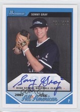2012 Bowman Aflac All-American 24/200 Sonny Gray #AFLAC-SG Auto 2u8