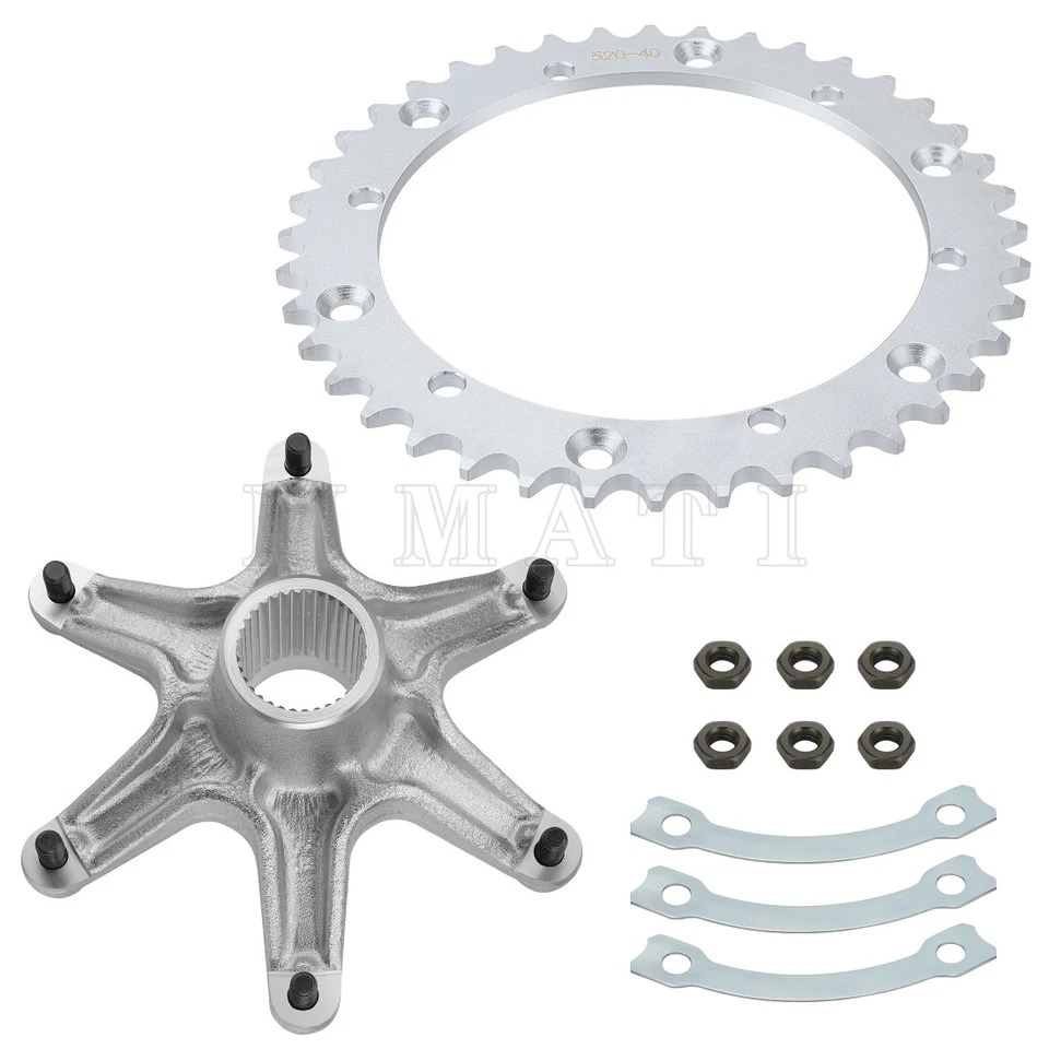 后链轮轮毂适用于雅马哈 Blaster YFS 200 1988-06 2XJ-25386-00-00 — 第 4/4 张图片
