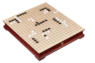 Wooden Go Set with Drawers (UK) - Image 1 of 4