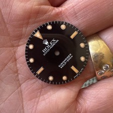 Genuine Rolex oyster, perpetual submariner Submariner 5513 pumpkin markers 
