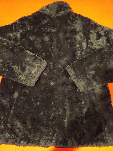 The North Face Reversible Black Puffer Jacket Nylon Faux Fur Fleece Girls XL - Bild 22 von 24