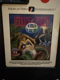 Mermaids Of Atlantis:The Riddle Of The Magic Bubble(NES 1991) Clean-Dustcover