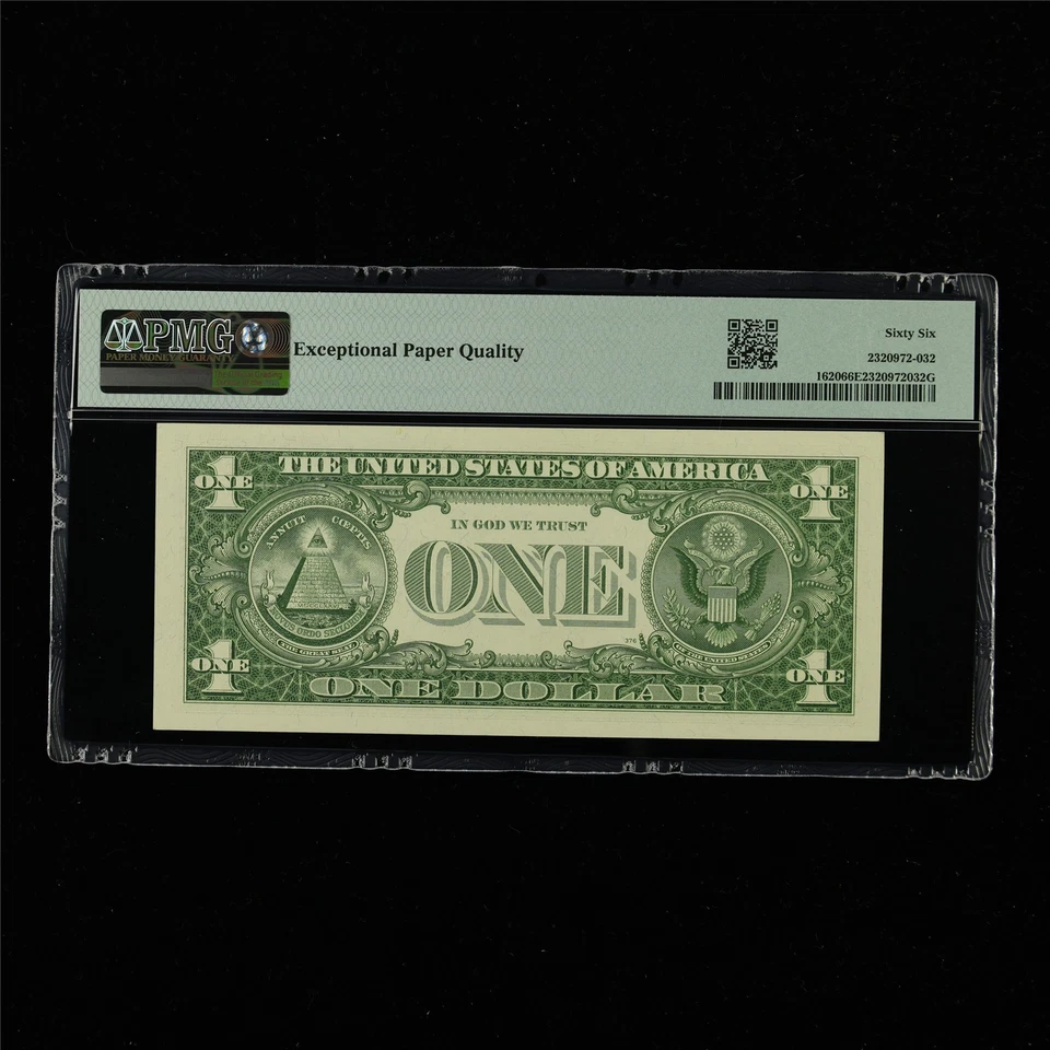 1957A Silver Certificate 1 Dollar Fr#1620 PMG 66 EPQ Gem UNC - Image 2 of 4