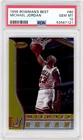 1996-97 Bowman's Best #80 Michael Jordan Hall of Fame / PSA 10 GEM MINT *7121