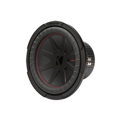 Kicker CompR Series 8'' Dual 2 Ohm Voice Coil Car Subwoofer 600W Peak 48CWR82
