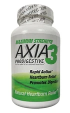 Maximum Strength Axia3 Prodigestive  - Heartburn Relief - 90 tabs - Exp 04/26