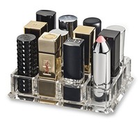 (fits Large Based Lipsticks) Acrylic Lipstick Organiser & Beauty Care Holder Pro (fits Large Based Lipsticks) Acrylic Lipstick Organiser & Beauty Care Holder Pro
