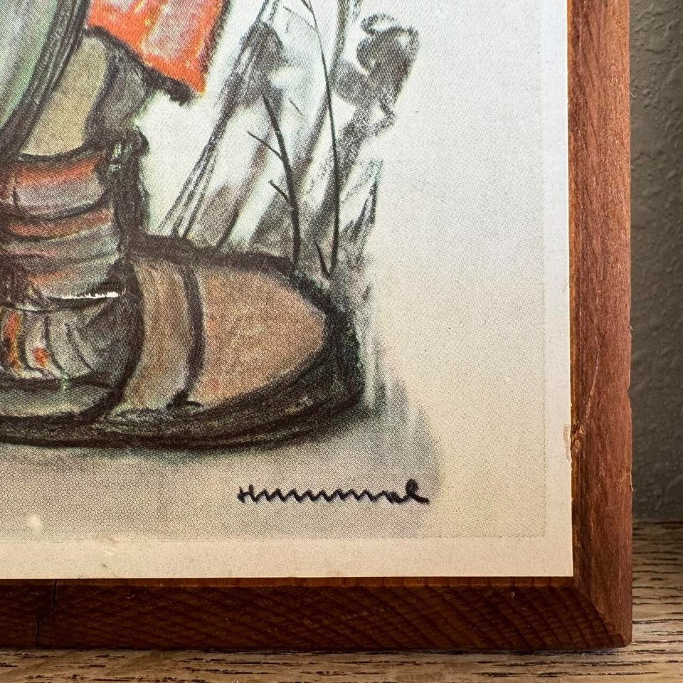 Vintage Hummel Wood Plaque Wall Hangings, Set of 2 eBay