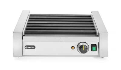 Rollengrill - Eine Zone, HENDI, 7 Rollen, 230V/740W, 520x325x(H)175mm