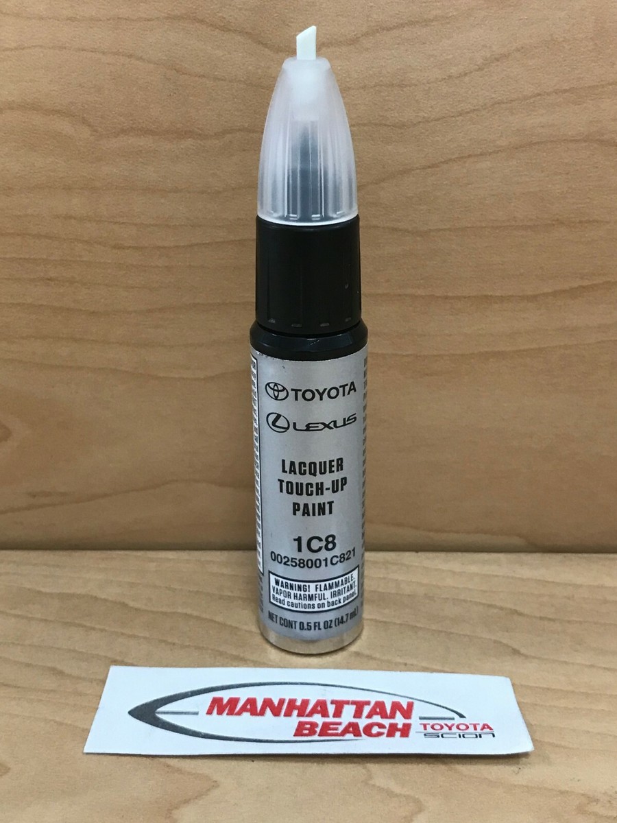 GENUINE OEM SILVER METALLIC TOUCH UP PAINT CODE 1C8, 00258