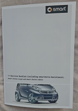 SMART CAR SERVICE HISTORY LIBRETTO FORTWO COUPÉ CABRIO