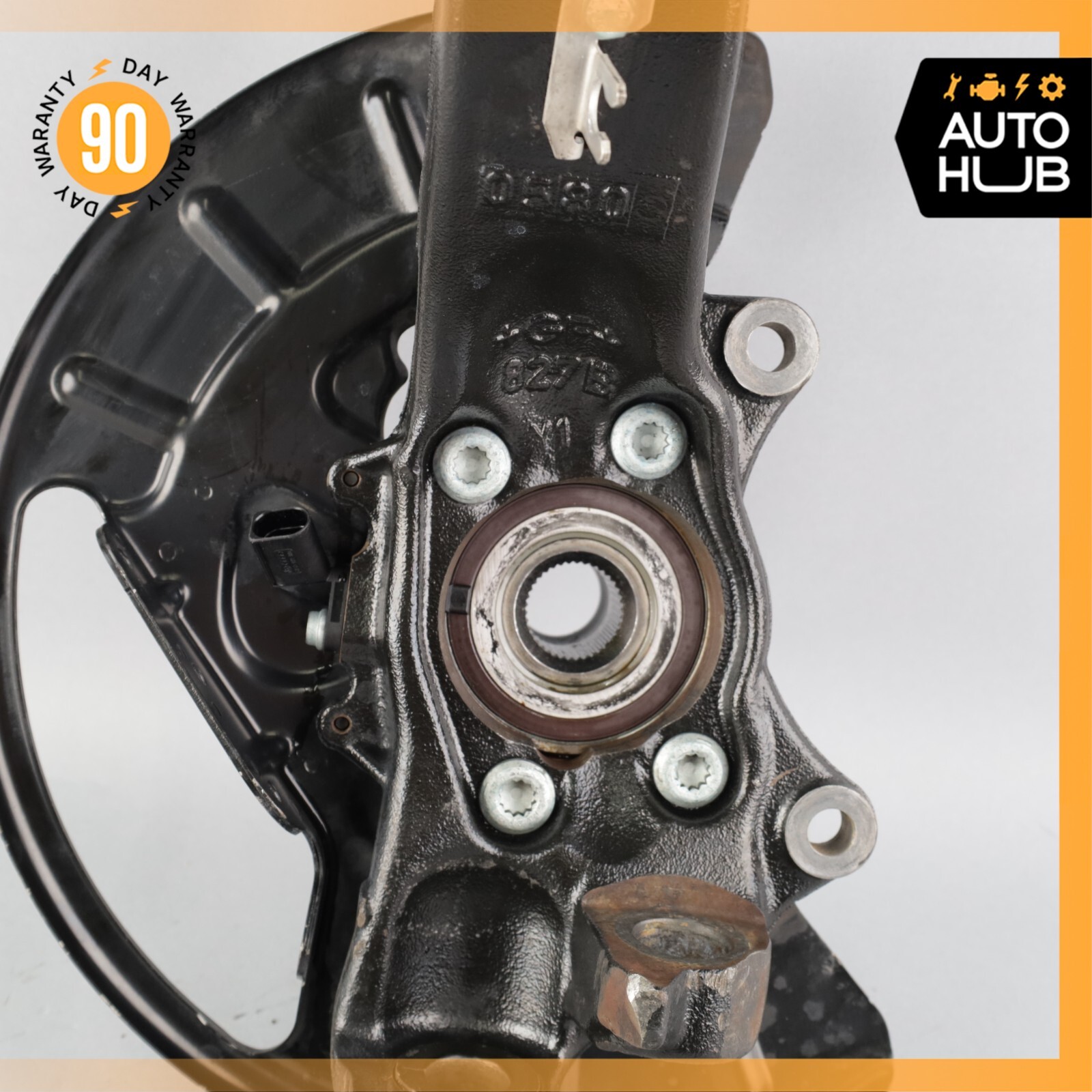 03-07 Bentley Continental GT Coupe Front Right Side Spindle Knuckle Hub OEM 81k