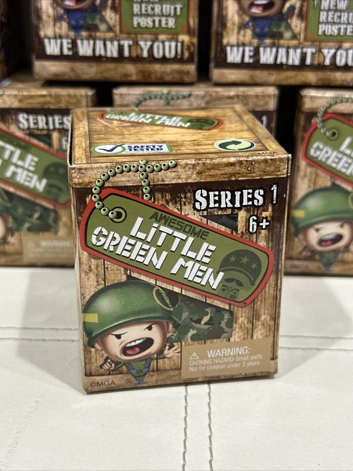MGA потрясающий маленький зеленый мужчин серии 1 слепая коробка (547891) совершенно новый нераспечатанный - Изображение 4 из 4