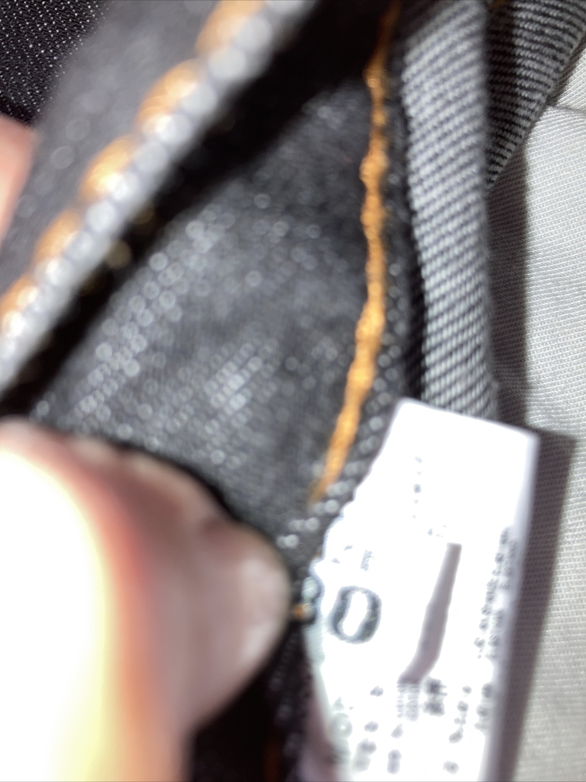 MOSCHINO VINTAGE DARK BLUE VINTAGE JEANS - SIZE 30 8