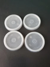 Tupperware Replacement Seals for Smidgets And Midget Containers Sheer Clear Set