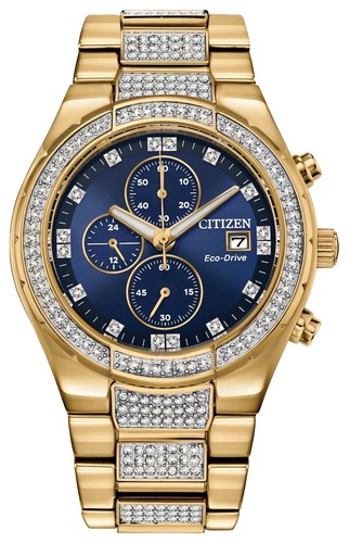 Citizen NJ0153-82X Automatic Red Dial Gold Tone Stainless Steel