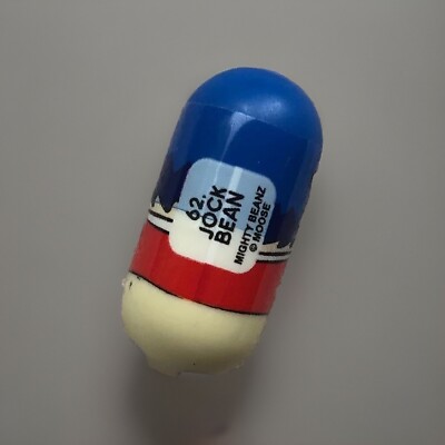 MIGHTY BEANZ #62 JOCK BEAN SPORTS VINTAGE TOY FOOTBALL COLLECTIBLE