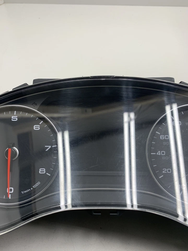 AUDI A6 C7 2011 TABLERO PANEL DE INSTRUMENTOS VELOCÍMETRO MEDIDOR FABRICANTE DE EQUIPOS ORIGINALES 100 k millas Foto 4 de 4