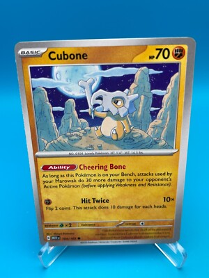 Cubone 104/165 - Pokemon TCG Scarlet & Violet 151 (2023) - Near