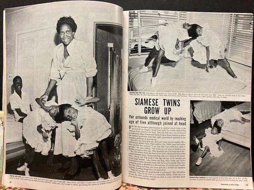 EBONY October 1954~Black History Magazine~Joe Louis~Conjoined Twins~Jazz~Murder+ - Picture 8 of 21