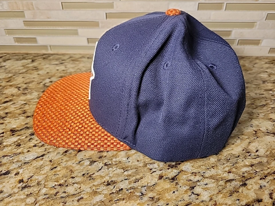 Houston Astros Hat Cap Men Adjustable Strapback MLB Baseball American Needle  - Image 4 of 4