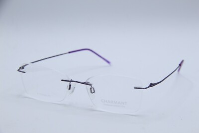 NEW CHARMANT CH 16704 VO VOILET PURPLE AUTHENTIC EYEGLASSES 51-16