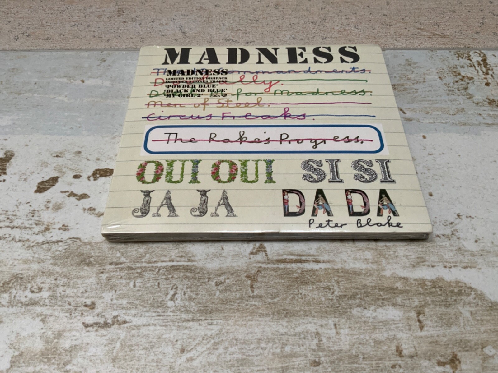 Madness Oui Oui Si Si Ja Ja Da Da limited edition Digipak +3 bonus tracks Sealed