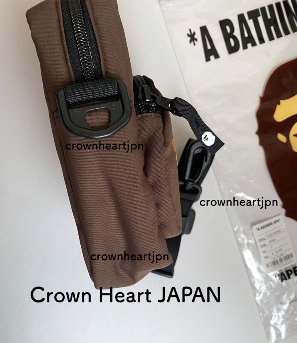 2025 A BATHING APE BAPE Men's APE HEAD MINI BAG - MINI