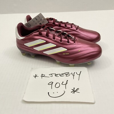 $230 Mens Size 7.5 Adidas Copa Pure ll Elite FG Maroon Soccer Cleats IE7486