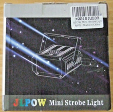 Nuevo JLPow Mini Luz Estroboscópica Sonido Activado Con Velocidad Automática
