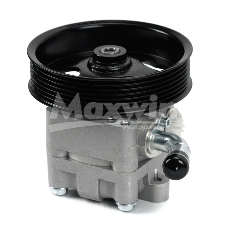 Power Steering Pump w/Pulley Serpentine Belt Fit 09-14 Nissan Maxima Murano 3.5L - Image 3 of 4