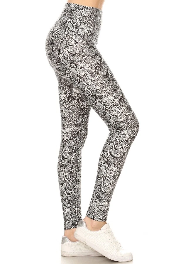 Buttery Soft High Waist Patterned Leggings Sizes Available