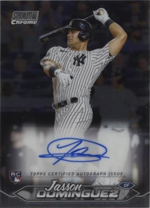 2024 Topps Stadium Club - Jasson Dominguez #SCCA-JD - 1 of 1