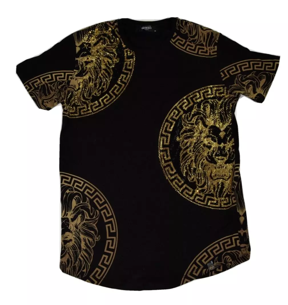 SOLECTION I Love LV - Ladies Short Sleeve Jersey T-Shirt Gold / M