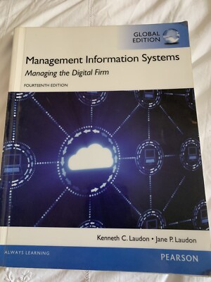 Management Information Systems, Global Edition by Laudon, Jane P. Book The Cheap