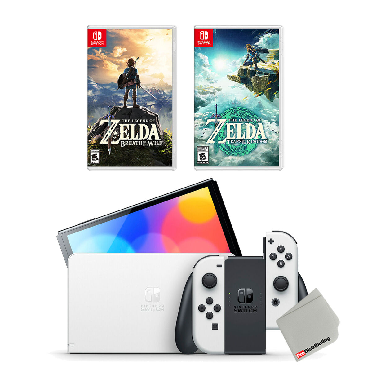 Nintendo Switch Bundle with Zelda: Tears of the Kingdom Game