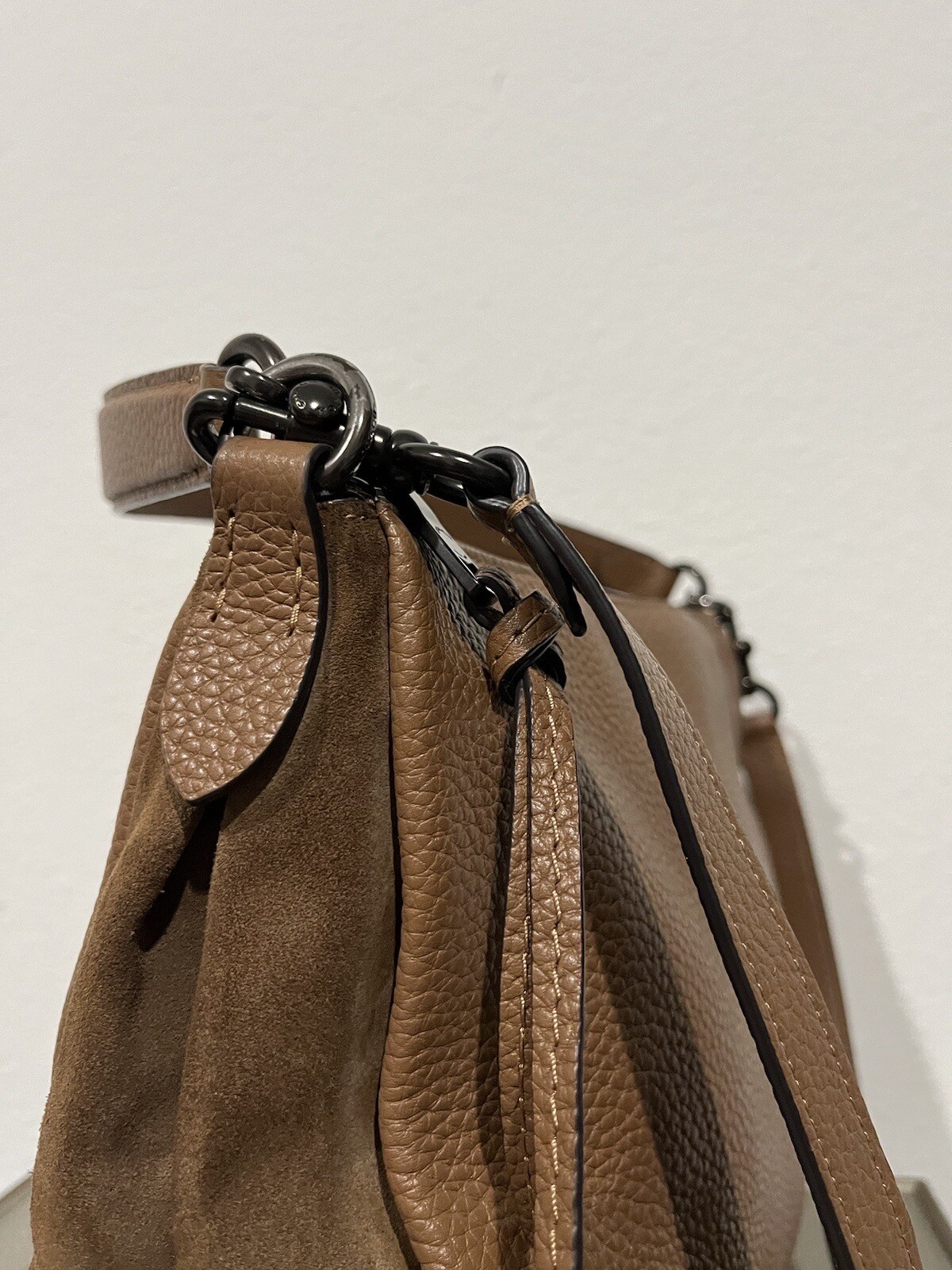 Coach 4609 Shay Shoulder Bag Vintage Khaki Soft Leath… Gem