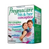 6 X Packs Vitabiotic - Pregnacare His & Hers 60 Tablet 6 X Packs Vitabiotic - Pregnacare His & Hers 60 Tablet