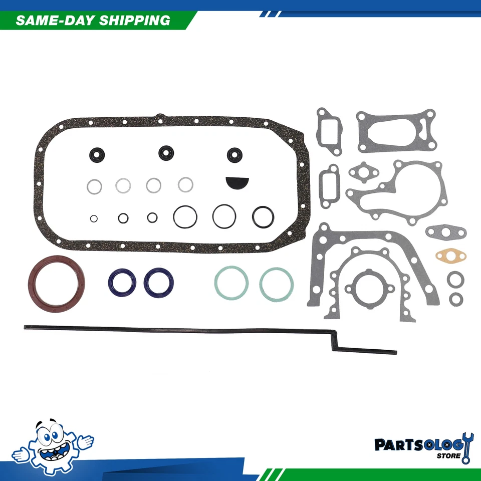 Графитовый полный комплект прокладок DNJ FGS9001 для 83–85 Toyota Corolla 1,6 л L4 SOHC 8 В - Изображение 3 из 3