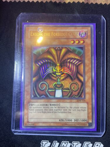 Yugioh Exodia The Forbidden One LOB-120-124 Ultra Rare Original Complete Set - Picture 4 of 8