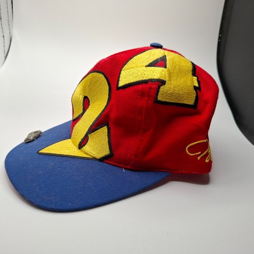 Dupont Jeff Gordon #24 Nascar Multicolor Snapback Hat Kudzu - Picture 2 of 3