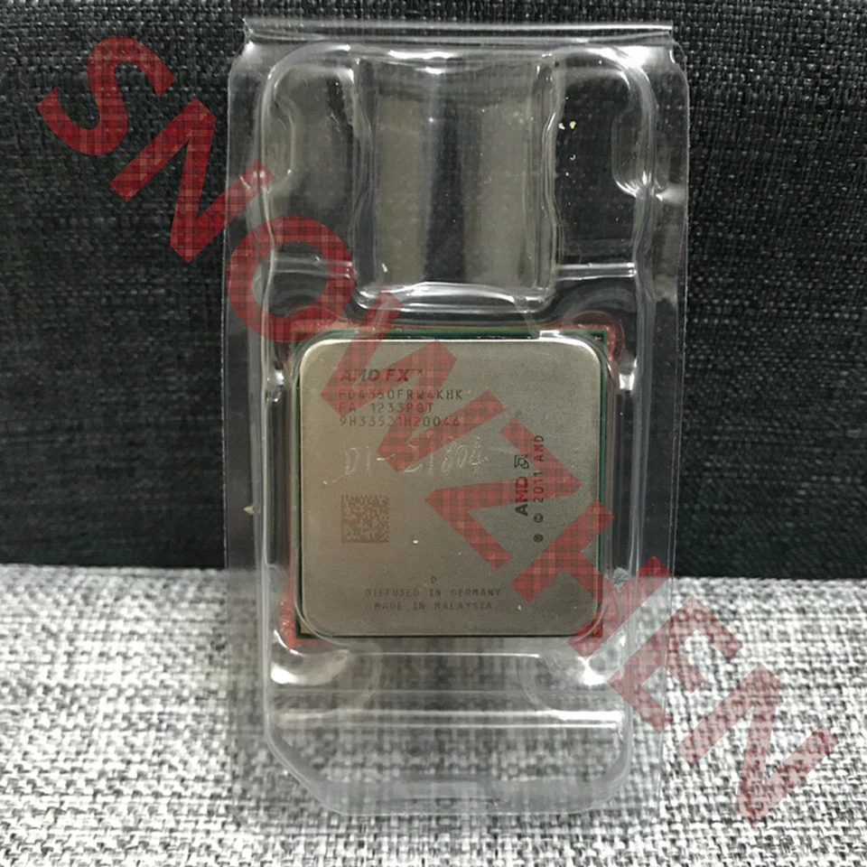 AMD FX-4100 FX-4130 FX-4170 FX-4300 FX-4350 CPU Quad-Core Socket AM3+ Processor - Image 3 of 3