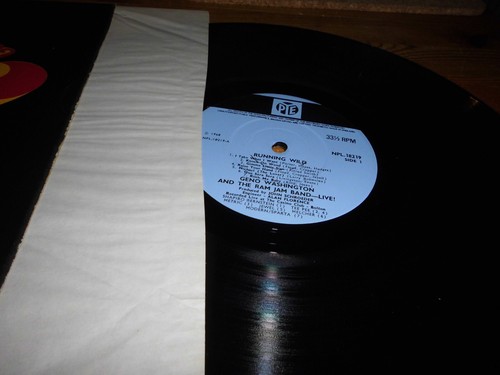 Geno Washington & The Ram Jam Band, Running Wild vinyl LP, mono 1968 Live - Picture 2 of 3