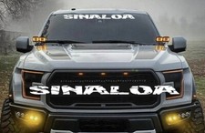 SINALOA 40" Parabrisas Vinilo Calcomanía Adhesiva JDM Coche Camión SUV México MX SIN A