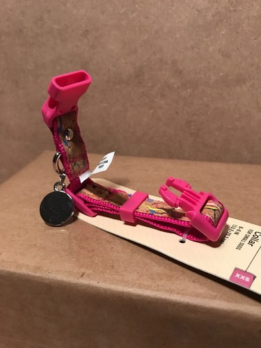 Bond & Co. For Small Dog Collar Adjustable Cork Pink XXS 6-8” - Picture 8 of 10