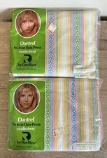 Dan River Dantrel Muslin Twin Flat and Fitted Sheet Set NOS Vintage USA