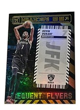 2021-22 PANINI NBA HOOPS KEVIN DURANT KD FREQUENT FLYERS PRIZM HOLO #15